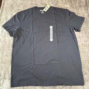Duluth Trading Co Longtail T-Shirt Mens XL Standard Fit Pocket Tee Dark Gray NWT